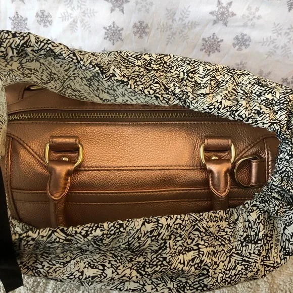 Rebecca Minkoff MAB Mini Satchel in Rosegold - Picture 4 of 17